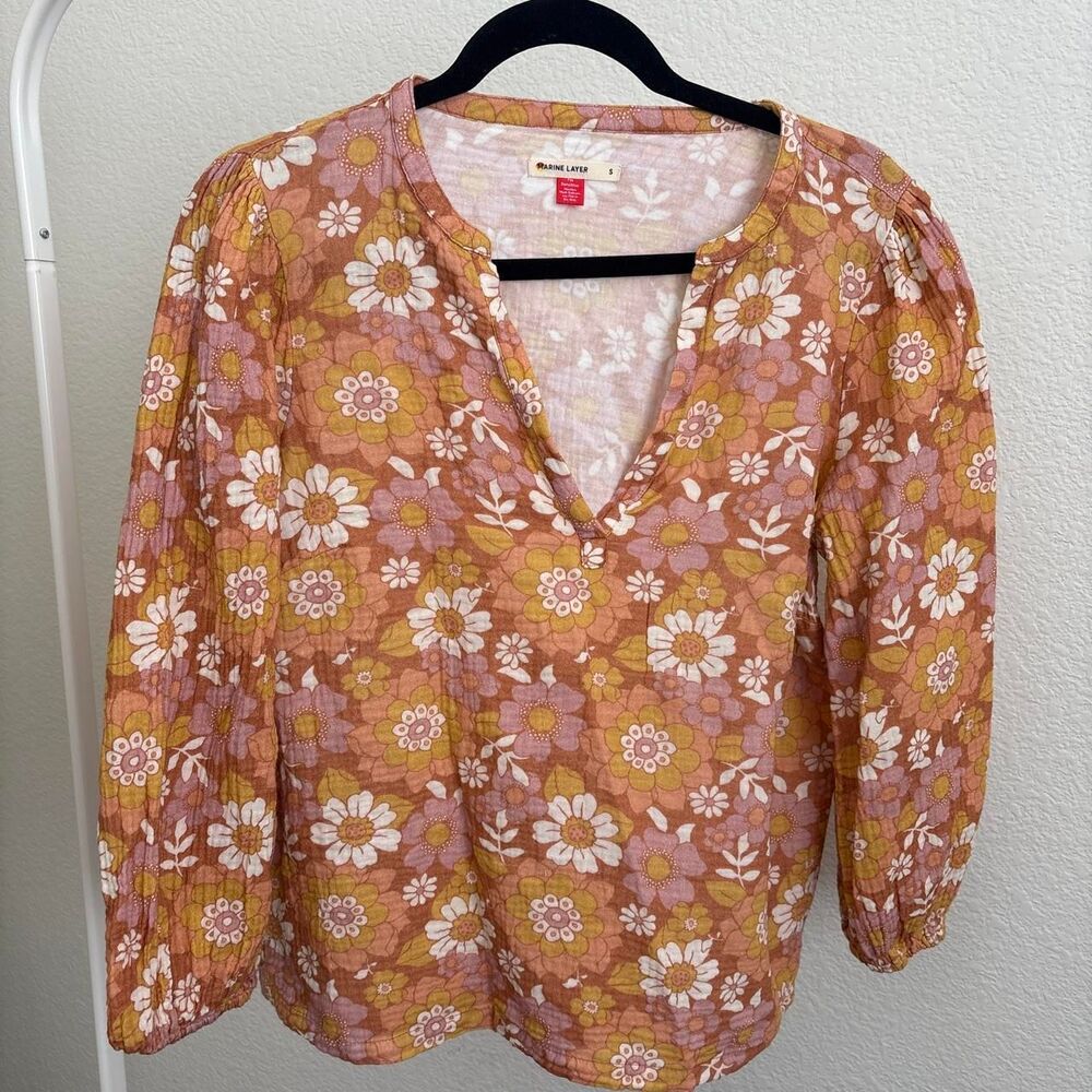 Marine-layer Women's multi Blouse